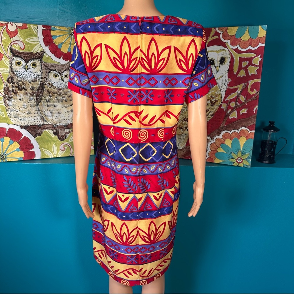Sag Harbor Dress Geometric Print - Picture 7 of 8